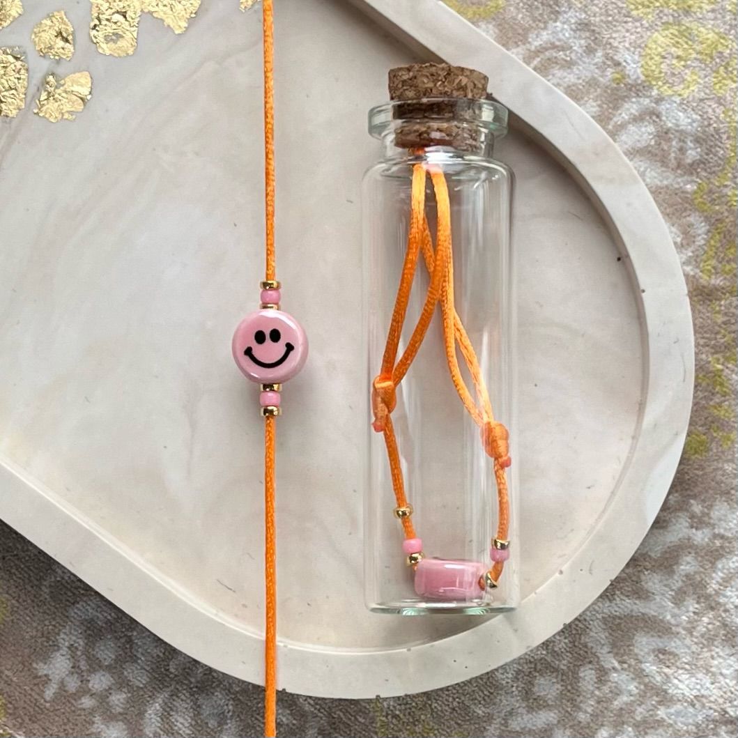 Beads in a Bottle Pink Smile